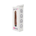 Loving Joy 8 inch Realistic Vibrator Brown Loving Joy