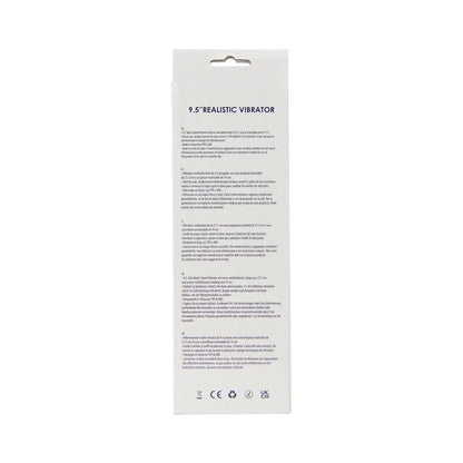 Loving Joy 9.5 inch Realistic Vibrator Vanilla Loving Joy