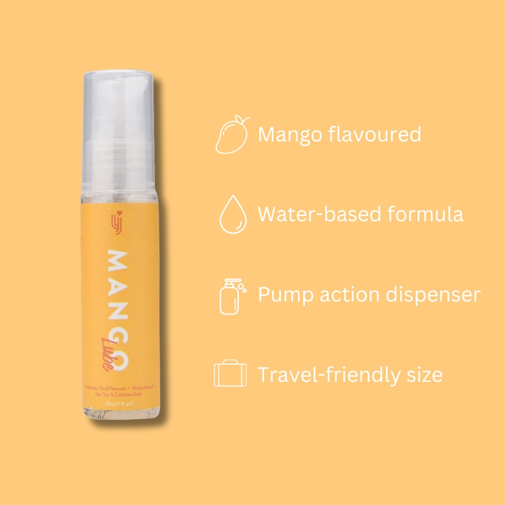 Loving Joy Mango Flavoured Lubricant 30ml Loving Joy Lubricants