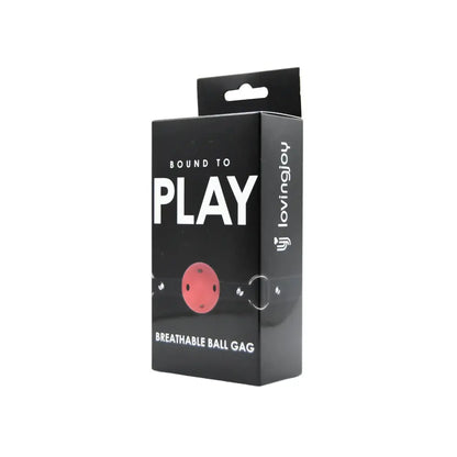 Bound to Play Breathable Ball Gag Red Bound to Play