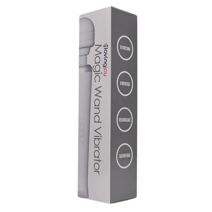 Loving Joy Rechargeable Magic Wand Vibrator White Loving Joy