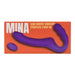 Mina Echo Remote Vibrating Strapless Strap On MINA