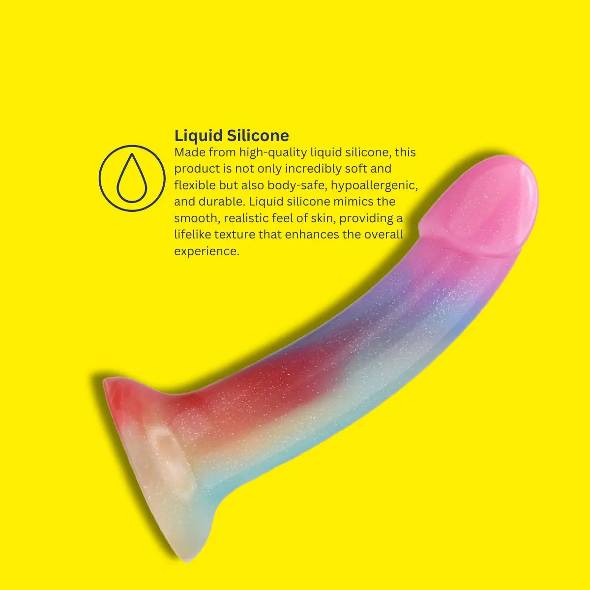 Mina Iridescent Silicone Dildo MINA