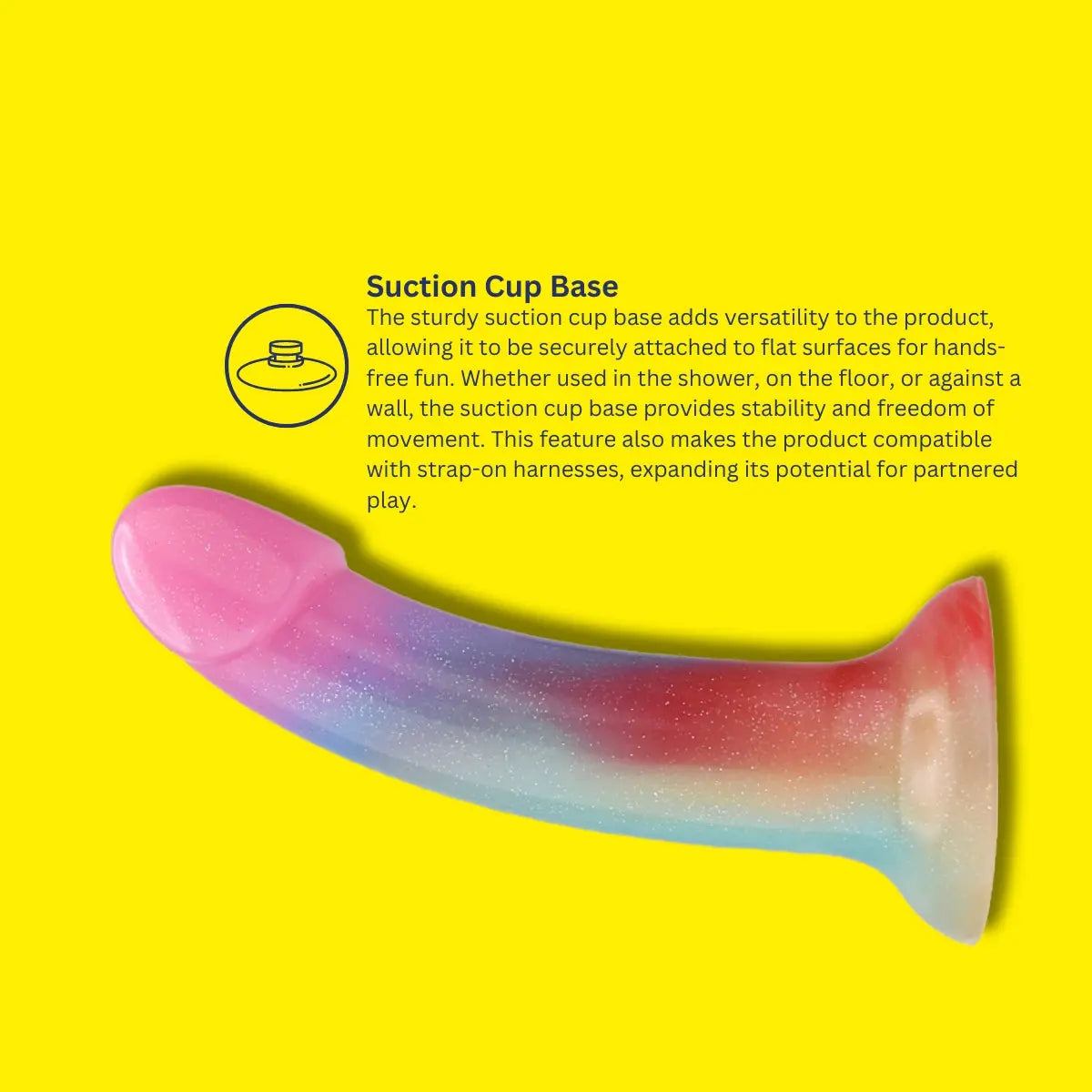 Mina Iridescent Silicone Dildo MINA