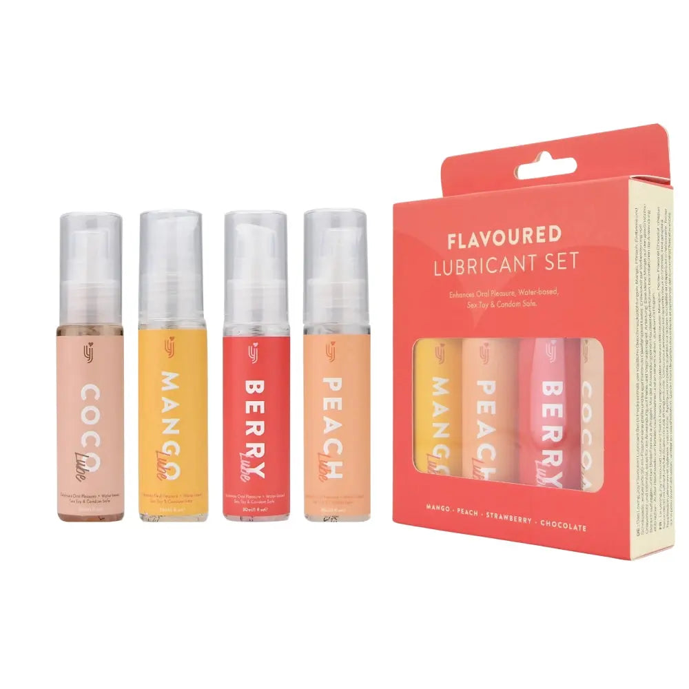 Loving Joy Flavoured Lubricant Set (4 Pack) Loving Joy Lubricants