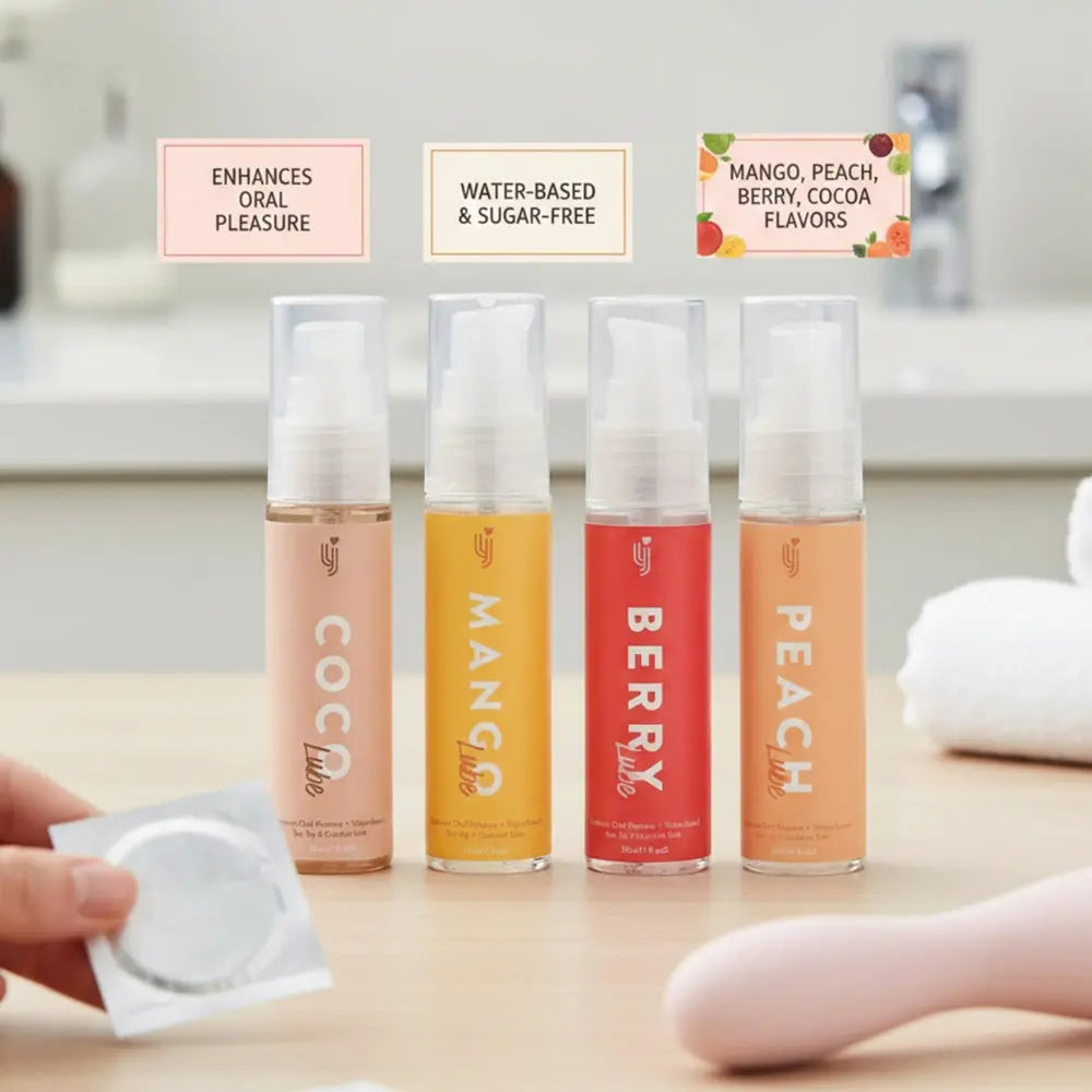 Loving Joy Flavoured Lubricant Set (4 Pack) Loving Joy Lubricants