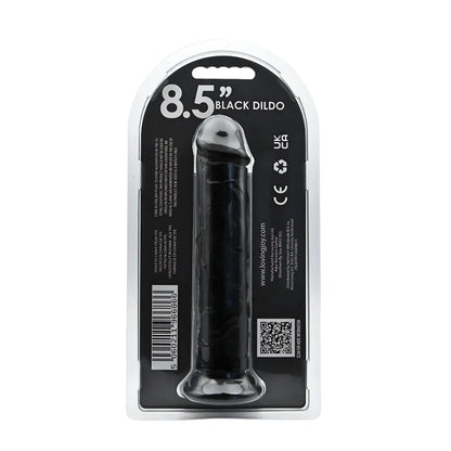 Loving Joy 8.5 Inch Suction Cup Dildo Black Loving Joy