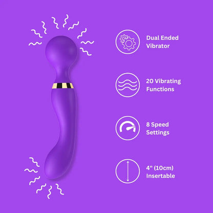 Loving Joy Dual Ended Wand Vibrator Loving Joy