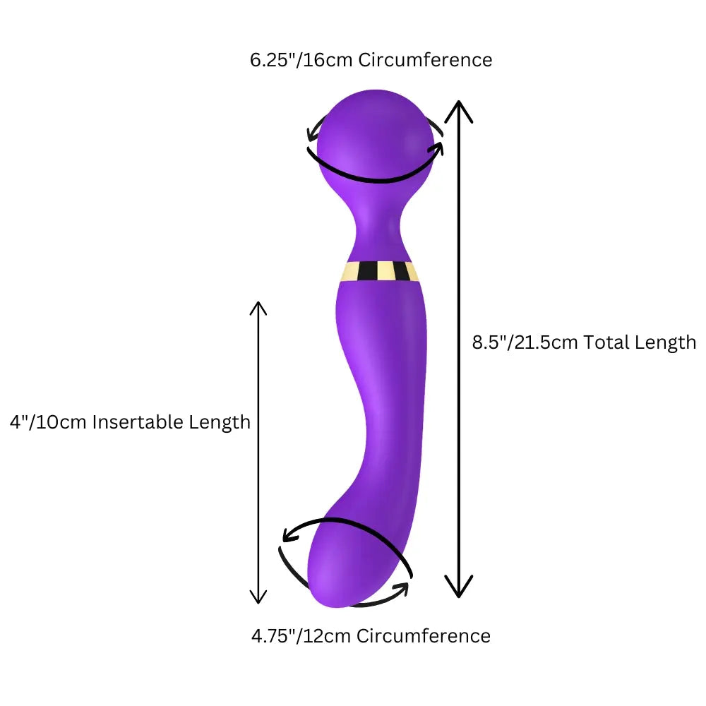 Loving Joy Dual Ended Wand Vibrator Loving Joy