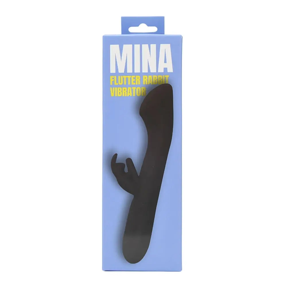 Mina Flutter Rabbit Vibrator 9.5cm x 12.5cm Waterproof 10 Functions MINA