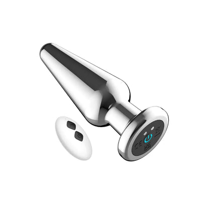 Toosh Remote Controlled Metal Vibrating Butt Plug Toosh