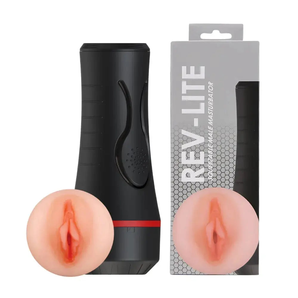 Rev-Lite Squeezable Male Masturbator REV