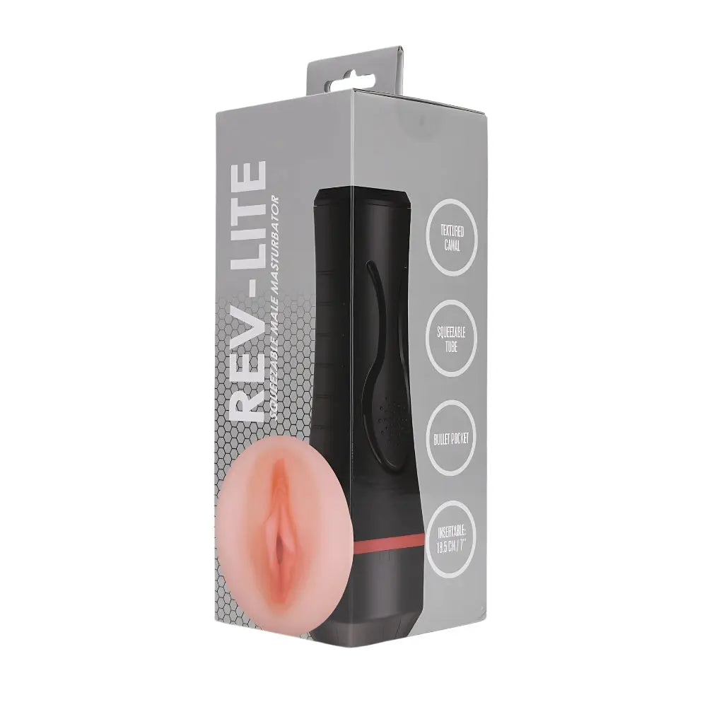 Rev-Lite Squeezable Male Masturbator REV