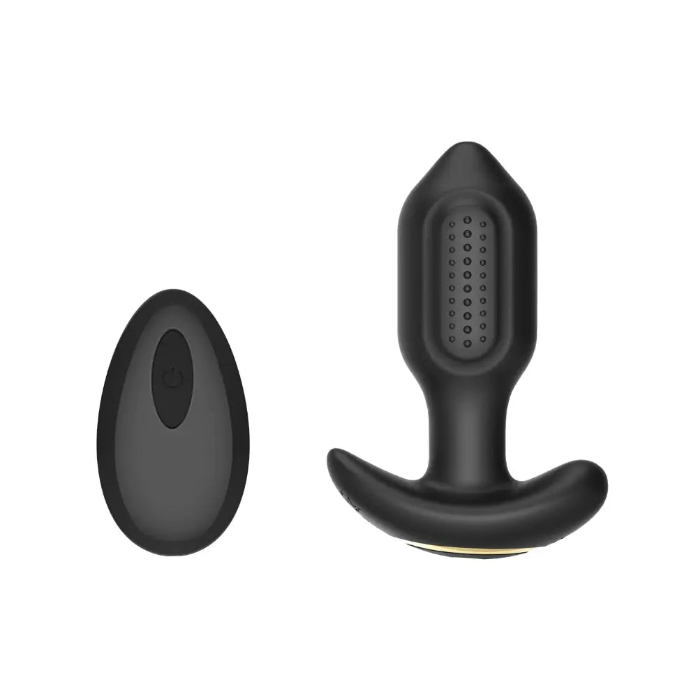 Toosh Remote Controlled Silicone Vibrating Butt Plug 10.5cm x 3.5cm Toosh