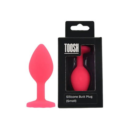 Toosh Pink Silicone Butt Plug Small Toosh