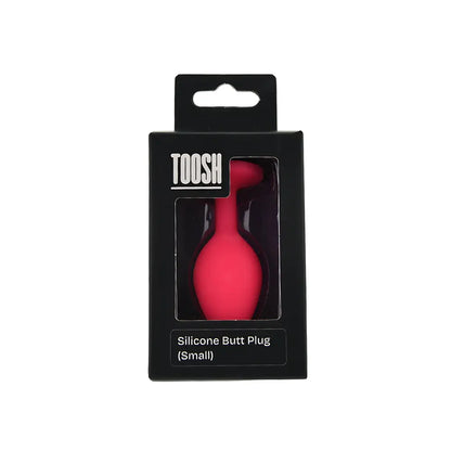 Toosh Pink Silicone Butt Plug Small Toosh