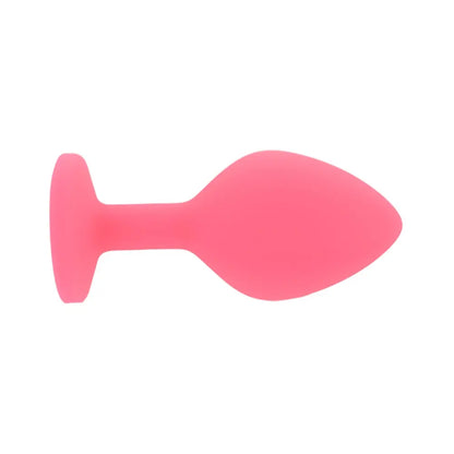 Toosh Pink Silicone Butt Plug Medium Toosh