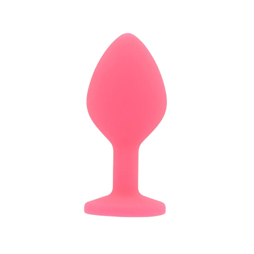Toosh Pink Silicone Butt Plug Medium Toosh