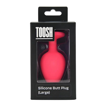 Toosh Pink Silicone Butt Plug Large Toosh