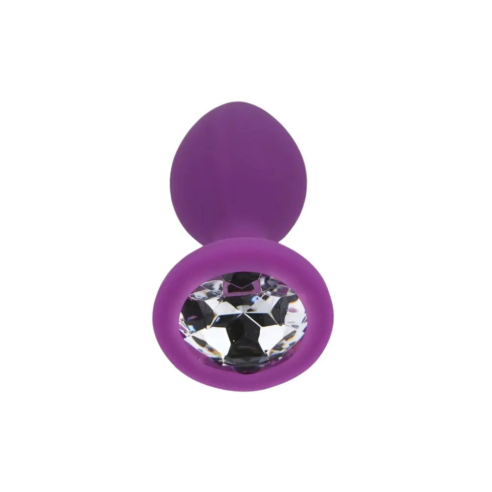 Toosh Purple Silicone Butt Plug Small Toosh