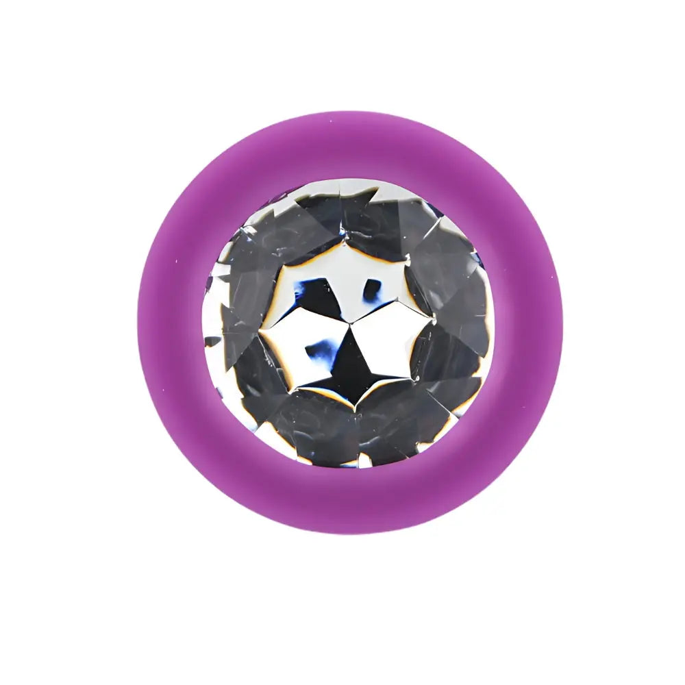 Toosh Purple Silicone Butt Plug Medium Toosh