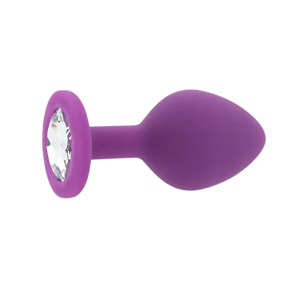 Toosh Purple Silicone Butt Plug Medium Toosh