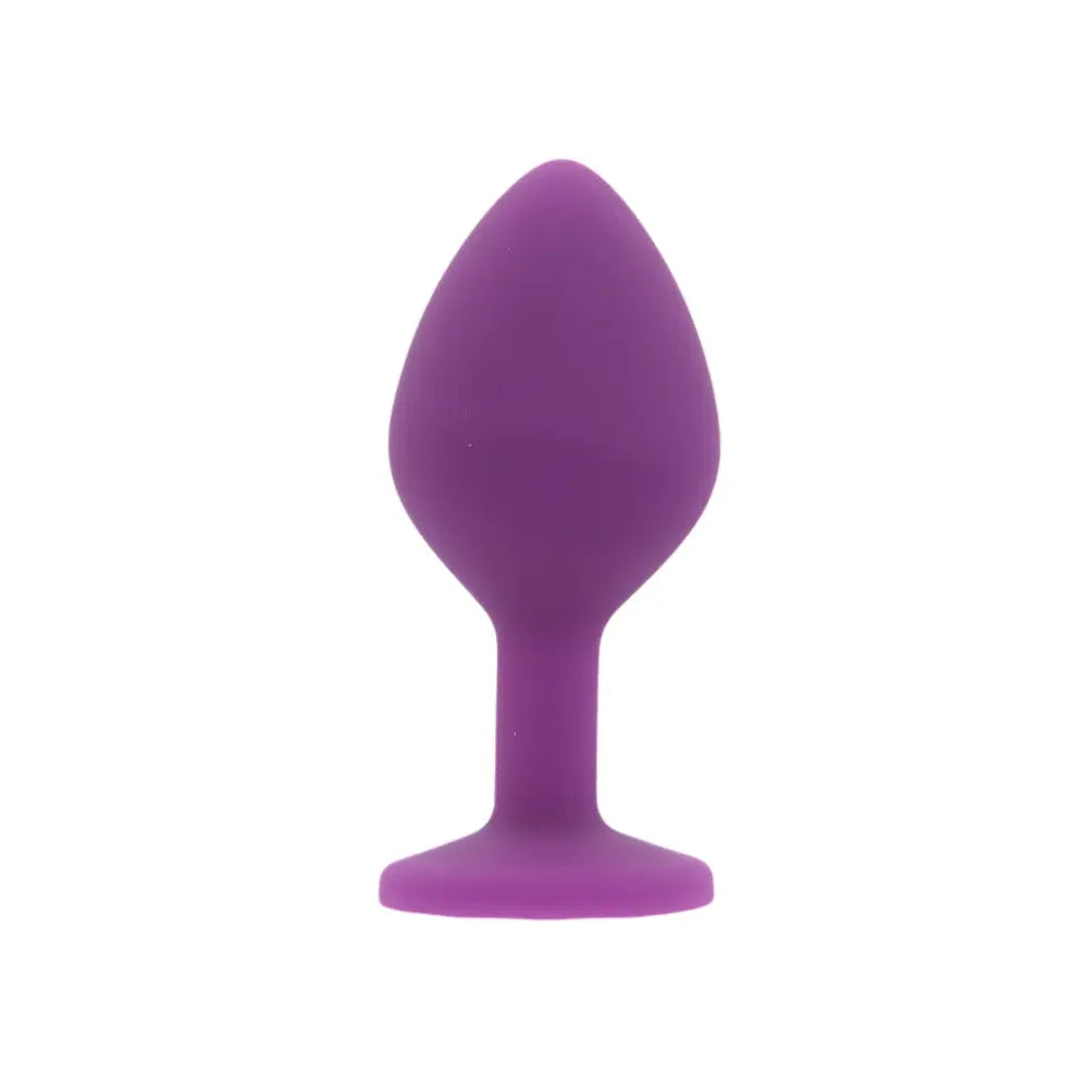 Toosh Purple Silicone Butt Plug Medium Toosh