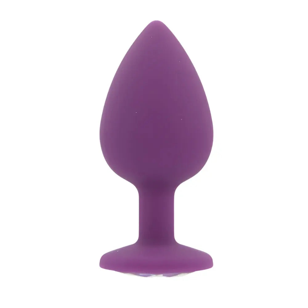Toosh Purple Silicone Butt Plug Large Toosh