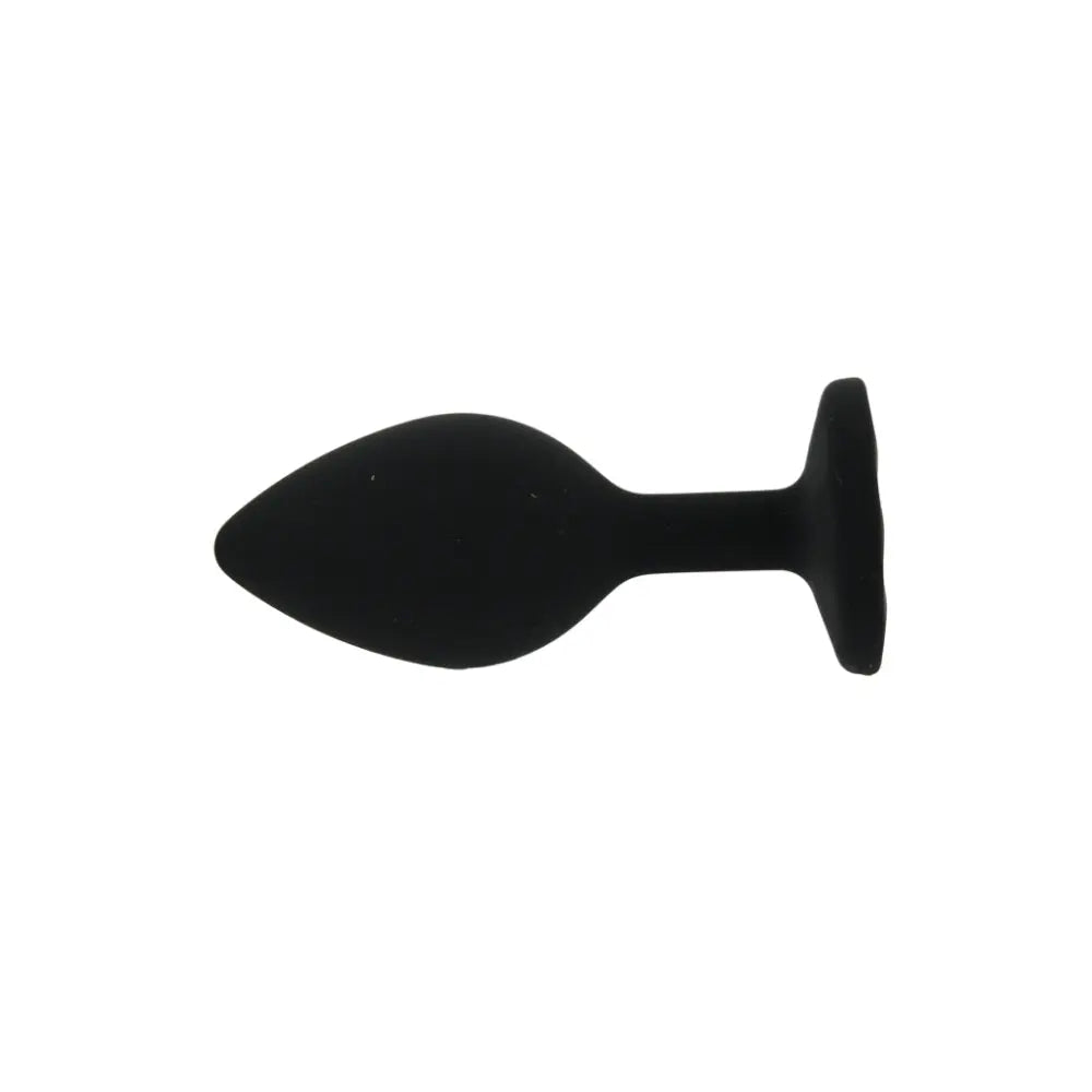 Toosh Black Silicone Butt Plug Small Toosh