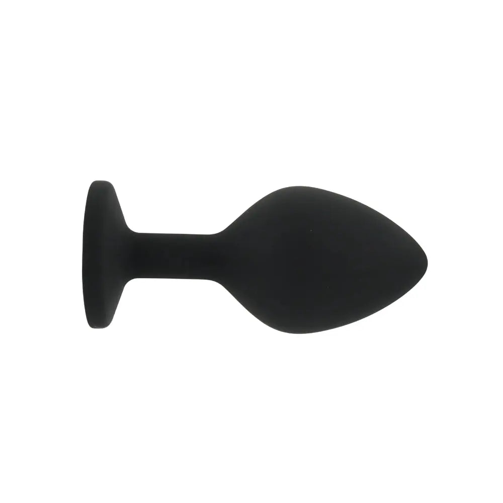Toosh Black Silicone Butt Plug Medium Toosh