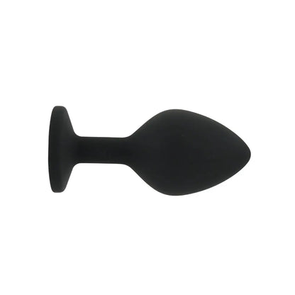 Toosh Black Silicone Butt Plug Medium Toosh