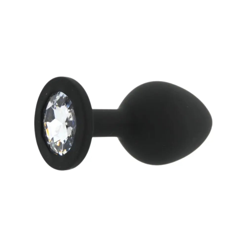 Toosh Black Silicone Butt Plug Medium Toosh