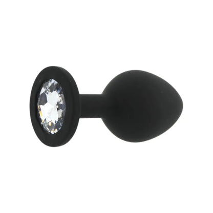 Toosh Black Silicone Butt Plug Medium Toosh