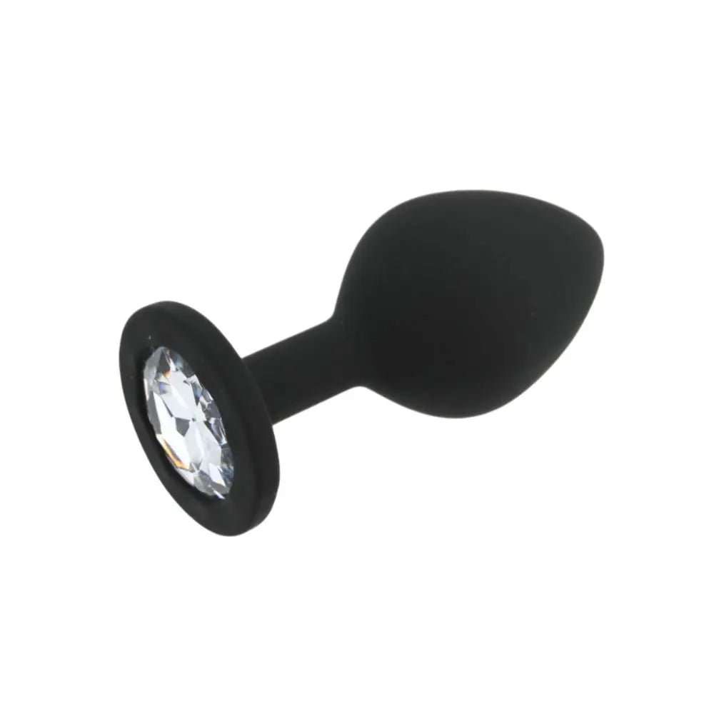 Toosh Black Silicone Butt Plug Medium Toosh