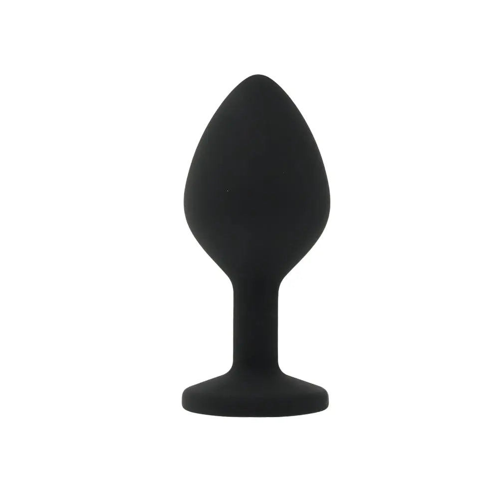 Toosh Black Silicone Butt Plug Medium Toosh
