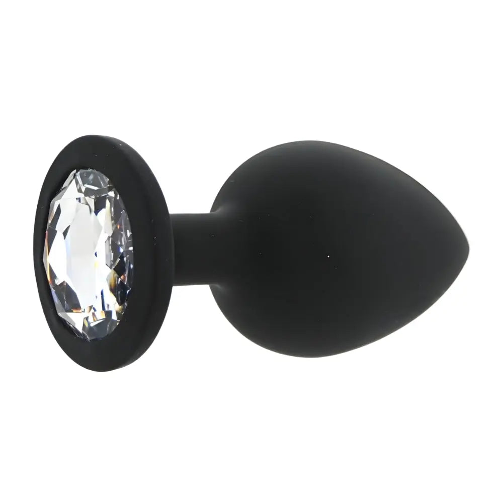 Toosh Black Silicone Butt Plug Large Toosh