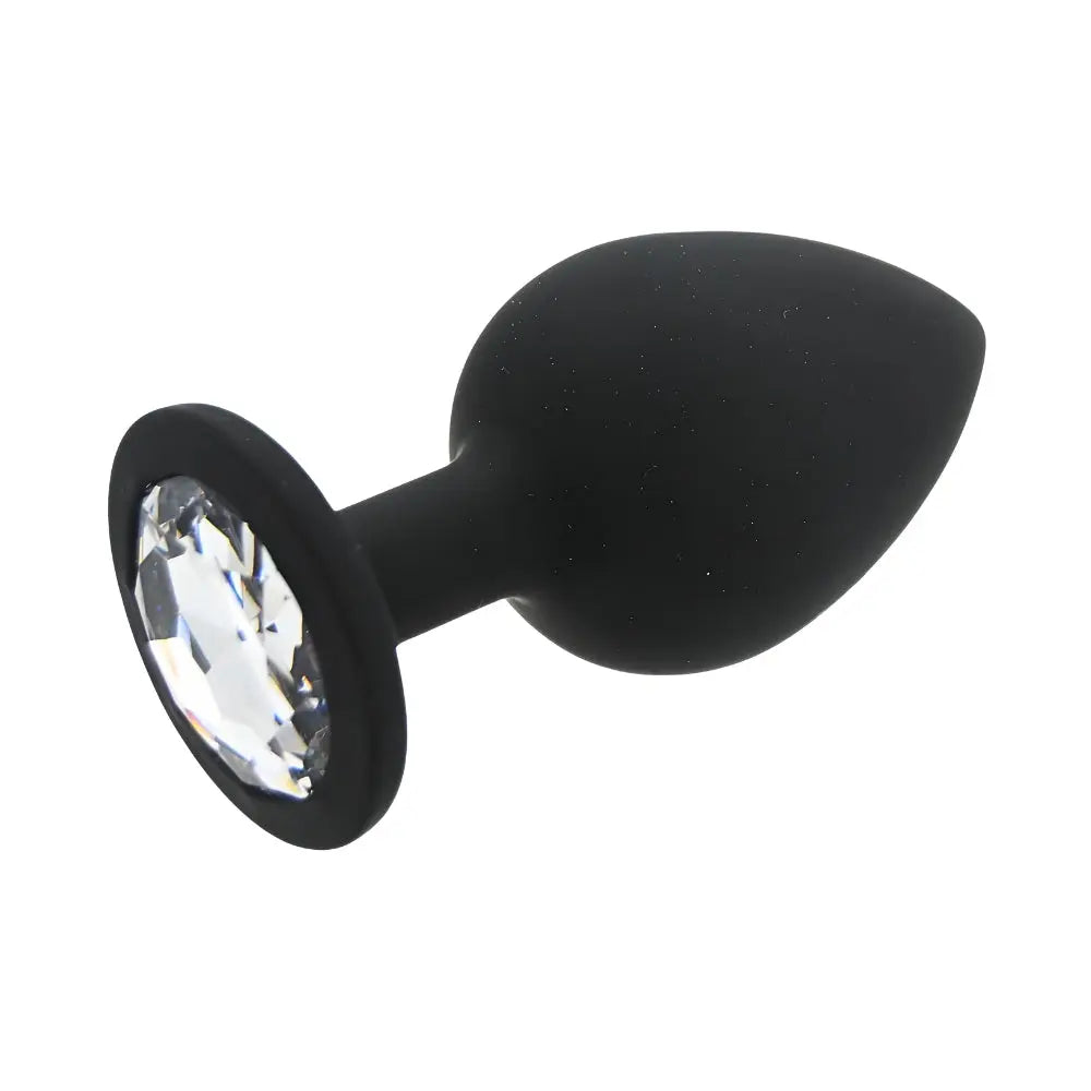 Toosh Black Silicone Butt Plug Large Toosh