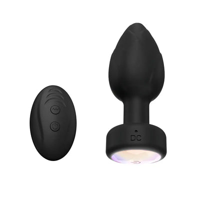 Toosh Remote Controlled Light Up Vibrating Butt Plug Toosh