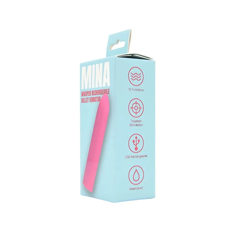 Mina Whisper Rechargeable Bullet Vibrator MINA
