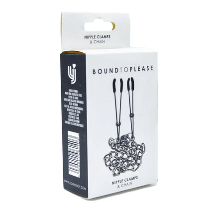 Bound to Please Nipple Clamps & Chain Bound to Please