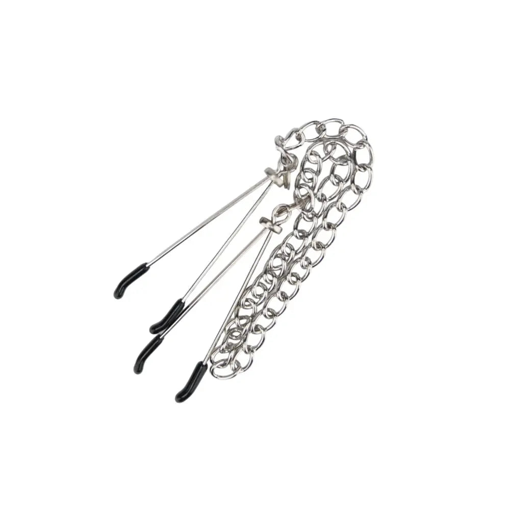 Bound to Please Nipple Clamps & Chain Bound to Please