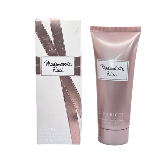 Nina Ricci Mademoiselle Ricci Sensual Body Lotion 100ml Damaged Box Nina Ricci