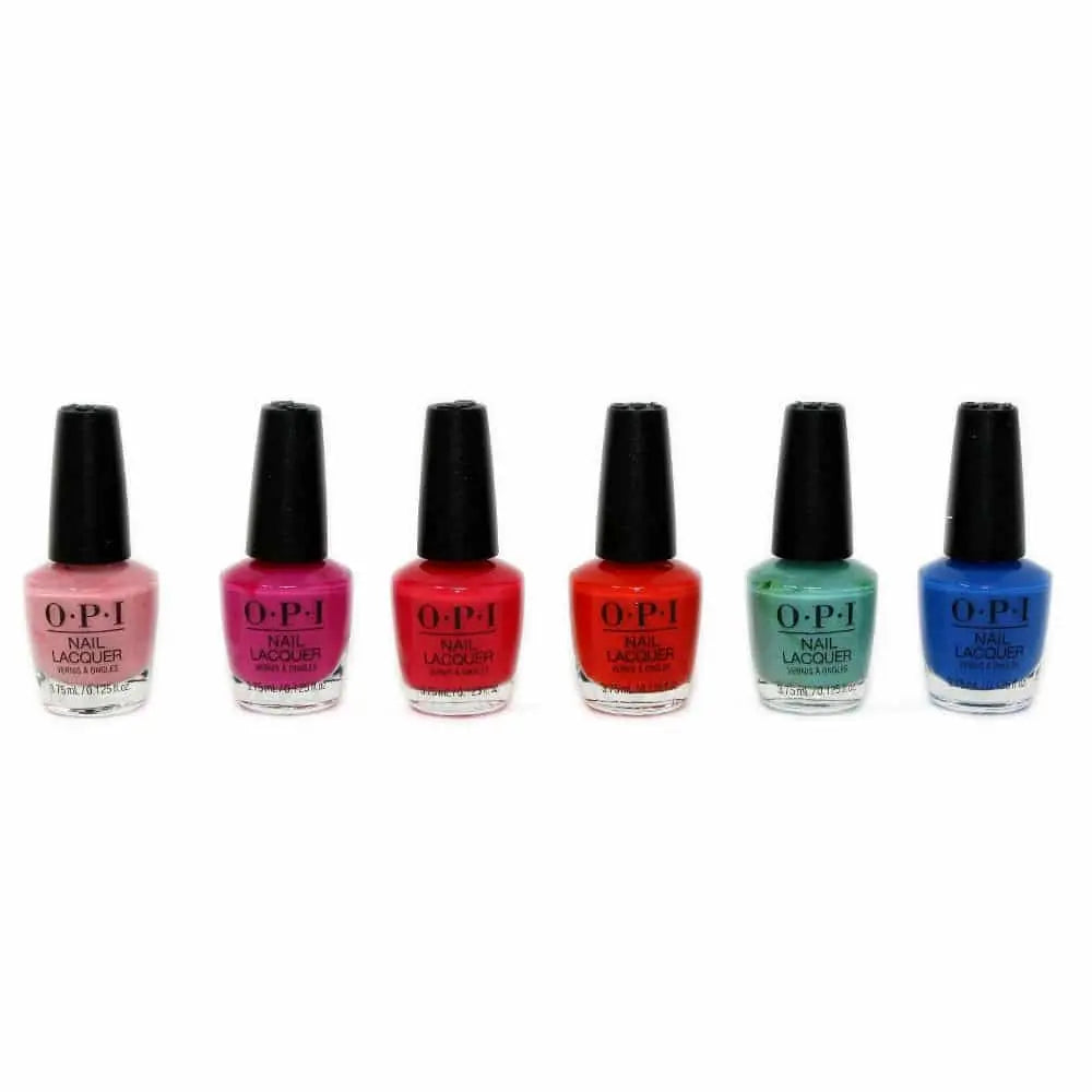 OPI Lisbon Collection Gift Set 6 x 3.75ml Nail Polish - The Beauty Store