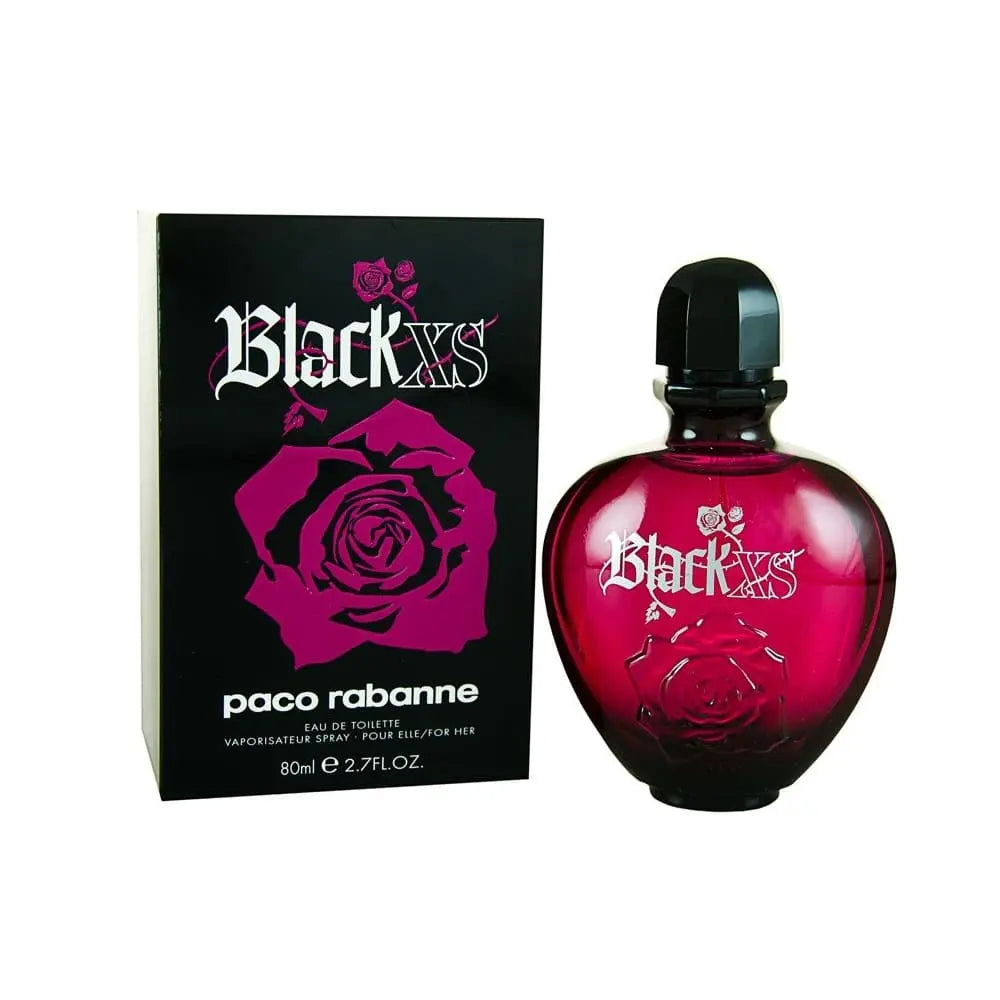 Paco Rabanne Black XS for Her Eau de Toilette Spray 80ml - The Beauty Store