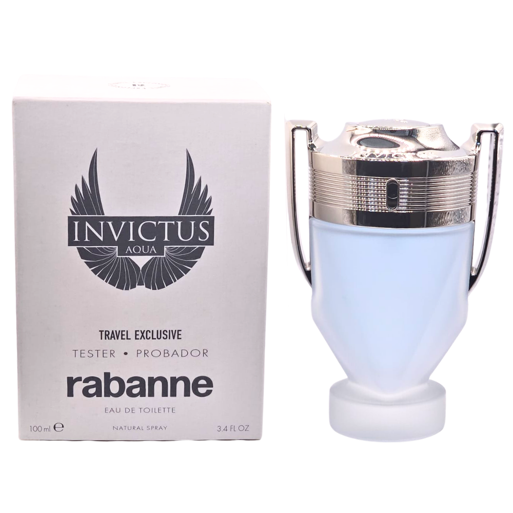 Paco Rabanne Invictus Aqua Eau de Toilette Spray 100ml Tester Paco Rabanne