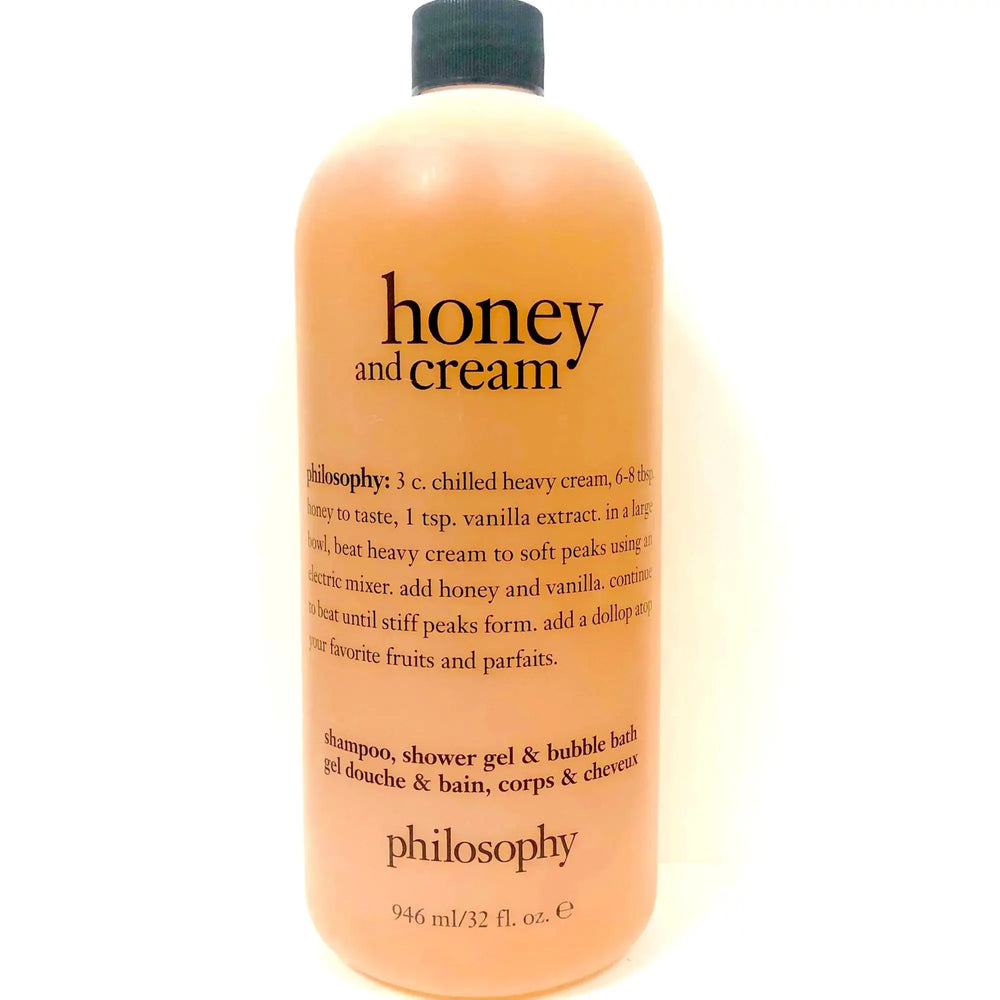 Philosophy Honey & Cream Shampoo, Shower Gel & Bubble Bath 1920ml - The Beauty Store