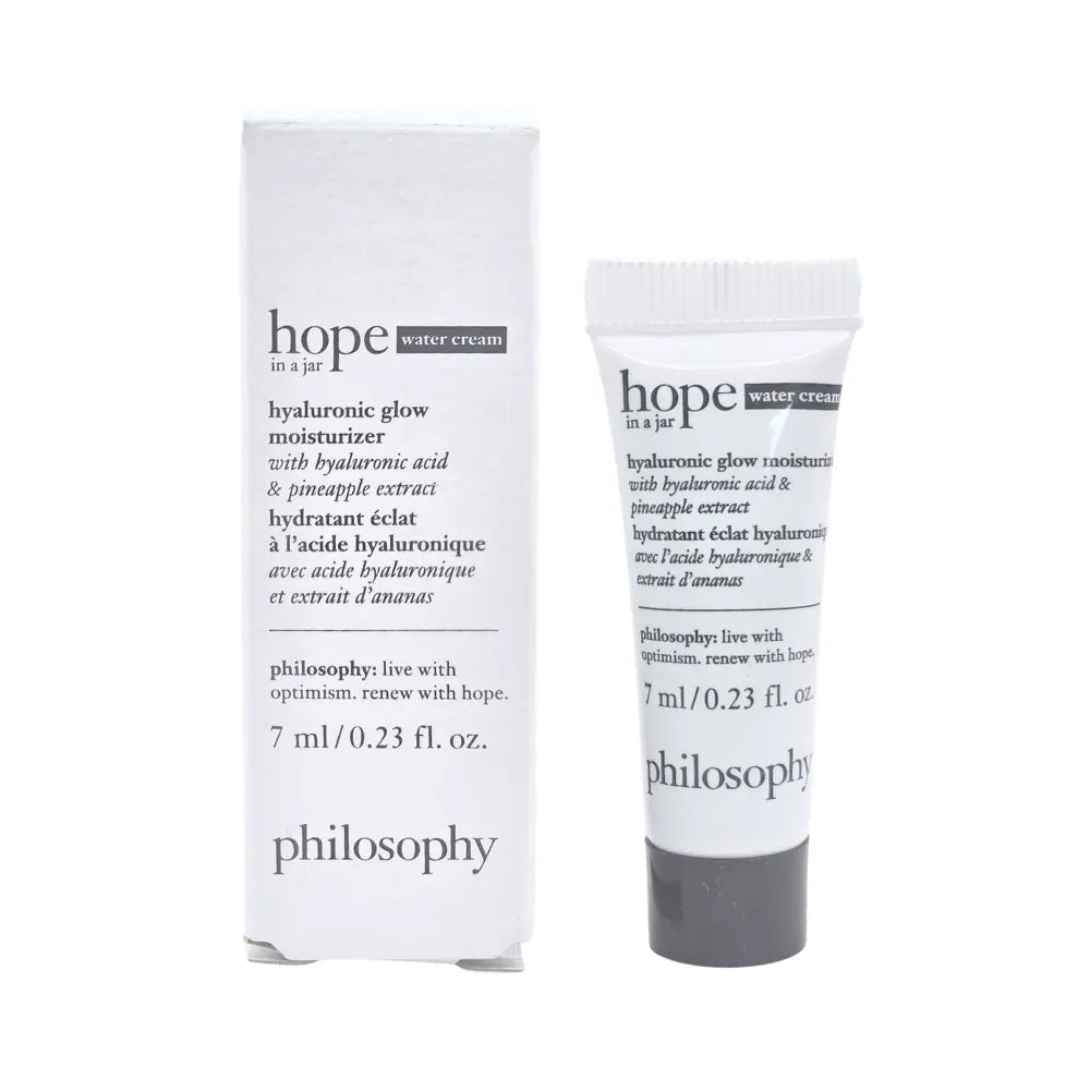 Philosophy Hope In A Jar Water Cream Hyaluronic Glow Cream 7ml Philosophy