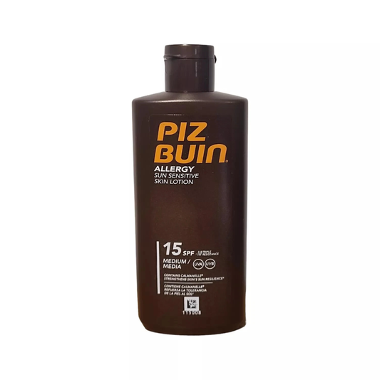 Piz Buin Allergy Sun Sensitive Skin Lotion SPF 15 Medium 200ml
