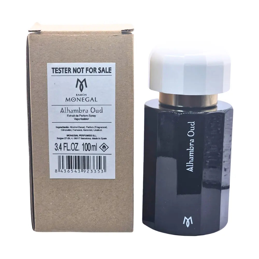 Ramon Monegal Alhambra Oud Eau de Parfum Spray 100ml Tester