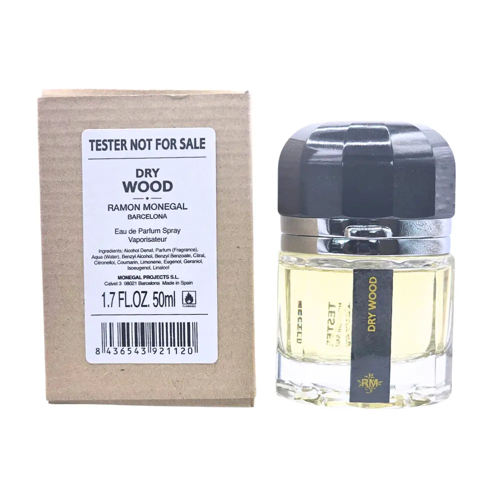 Ramon Monegal Dry Wood Eau de Parfum Spray 50ml Tester